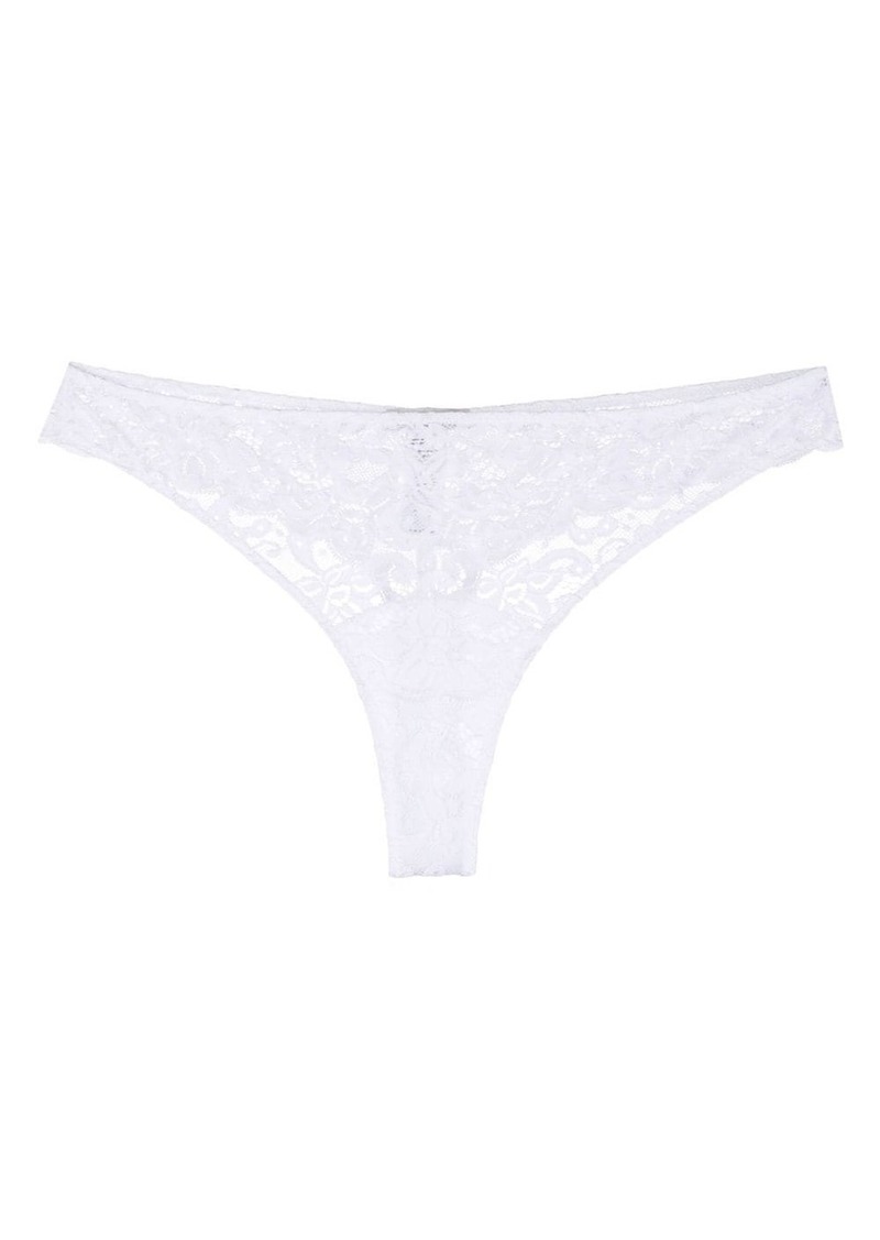 Hanro Moments floral-lace thong