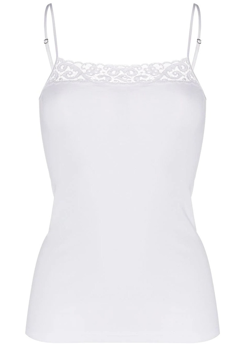 Hanro Moments lace-trimmed camisole top