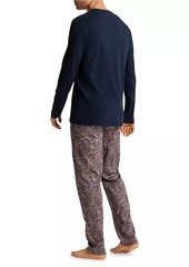 Hanro Night & Day Paisley Cotton Pajamas