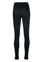 Hanro skinny-cut silk leggings