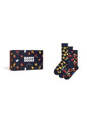 Happy Socks 3-Pack Food Socks Gift Set - Navy