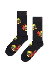 Happy Socks 4-Pack Food and Truck Socks Gift Set - White