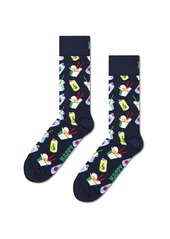 Happy Socks 4-Pack Food and Truck Socks Gift Set - White