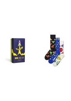 Happy Socks Elton John 3-Pack Gift Set - Black