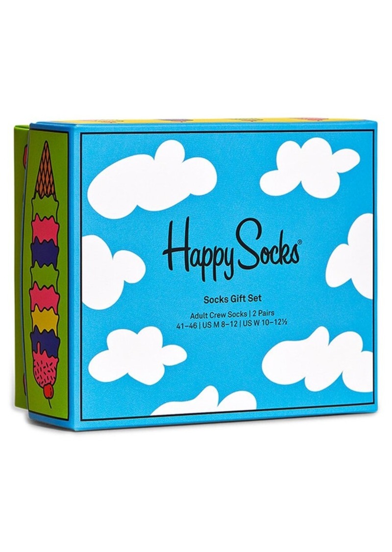 Happy Socks 2pk Sunny Day Socks Gift Set