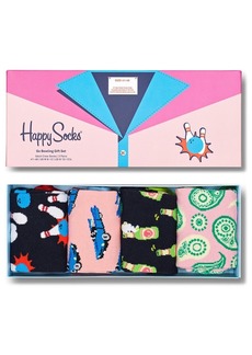 Happy Socks 4pk Go Bowling Socks Gift Set