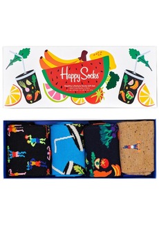 Happy Socks 4pk Healthy Lifestyle Gift Set