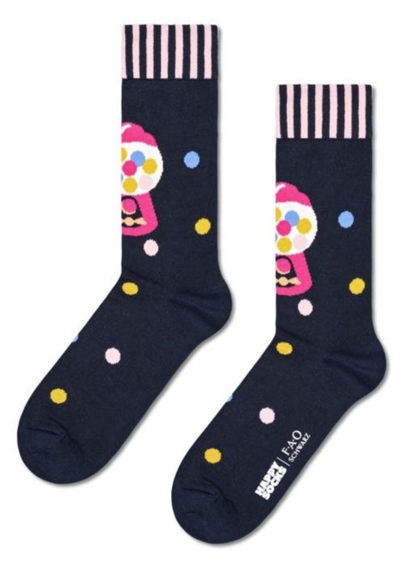 Happy Socks Bubblegum Crew Socks