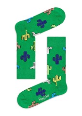 Happy Socks Cactus Crew Socks