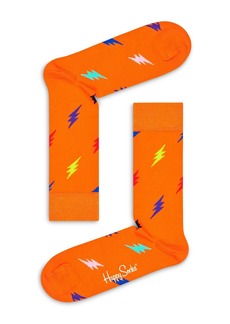 Happy Socks Cotton Blend Lightning Bolt Socks