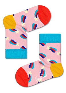 Happy Socks Hearts & Stars 3-Pack Cotton Blend Sock Gift Set in Light Pink at Nordstrom Rack
