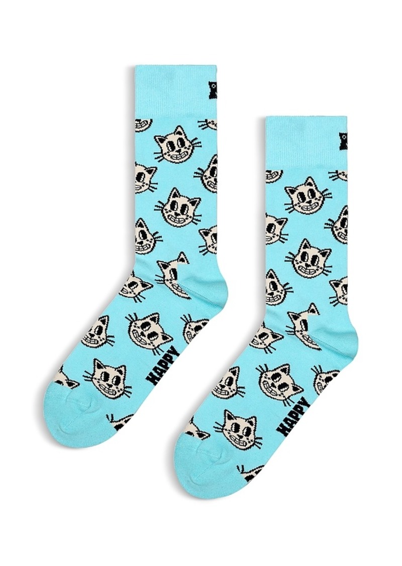 Happy Socks Men's Cat Socks