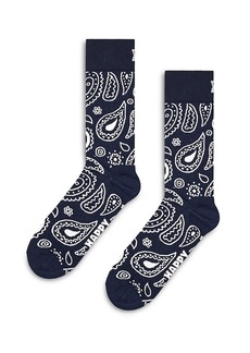 Happy Socks Moody Blues Crew Socks Gift Set, Pack of 4