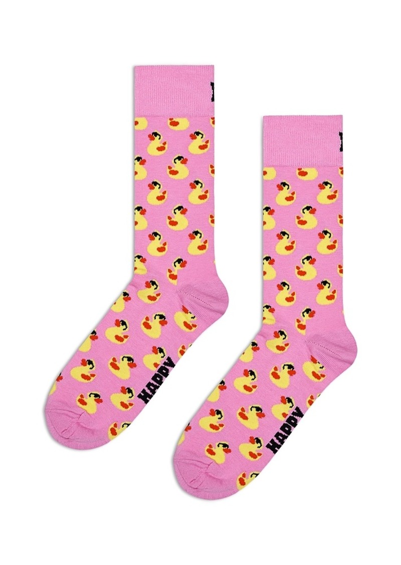 Happy Socks Rubber Duck Crew Socks