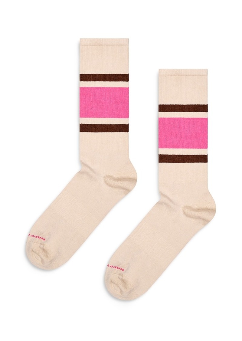 Happy Socks Simple Stripe Sneaker Socks