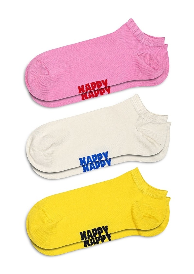 Happy Socks Solid Low Socks Set