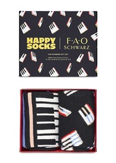 Happy Socks x Fao Schwarz Piano Crew Socks Gift Set, Pack of 2