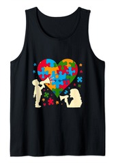 Harmony in Differences: The Autism Dialogue giftmomwomen Tank Top