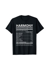 Harmony Name - Nutritional Factors Harmony T-Shirt