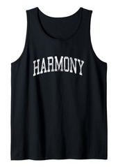 Harmony New Jersey NJ Vintage Athletic Sports Design Tank Top