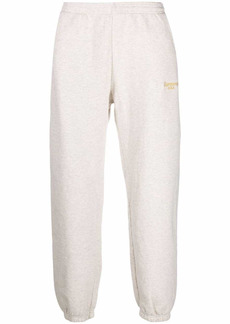 Harmony logo-embroidered cotton track pants
