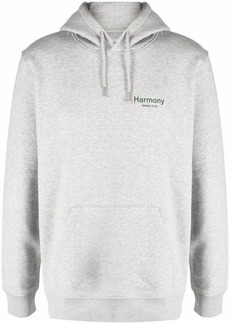 Harmony logo-print hoodie