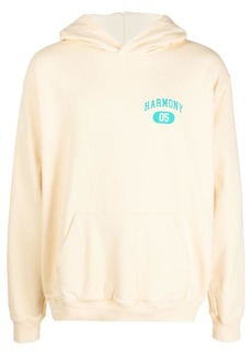 Harmony logo-print pullover hoodie
