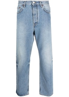 Harmony mid-rise straight-leg jeans