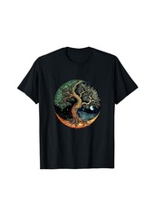 Harmony Tree of Life Yin Yang T-Shirt