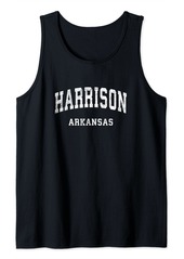 Harrison Arkansas AR Vintage Athletic Sports Design Tank Top
