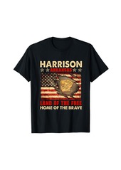 Harrison Arkansas USA Flag 4th Of July T-Shirt