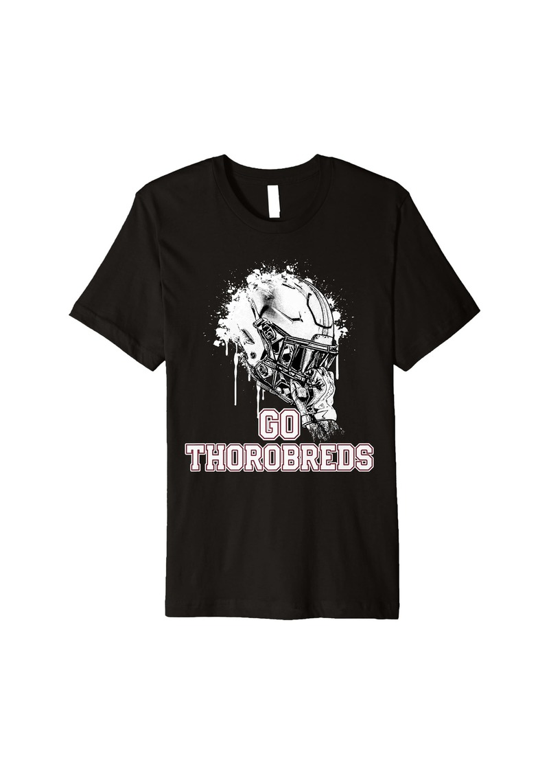 Harrison County Thorobreds Rising Helmet GO! Premium T-Shirt