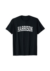 Harrison New Jersey NJ Vintage Athletic Sports Design T-Shirt