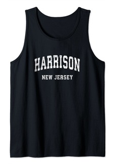 Harrison New Jersey NJ Vintage Athletic Sports Design Tank Top