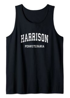 Harrison Pennsylvania PA Vintage Athletic Sports Design Tank Top