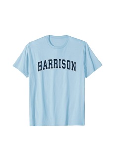 Harrison Pennsylvania PA Vintage Sports Design Navy Design T-Shirt
