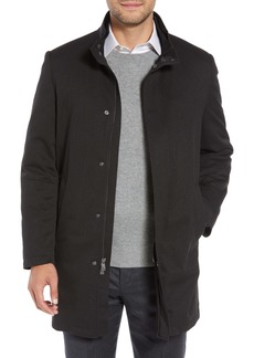 Hart Schaffner Marx Bryce Raincoat in Charcoal at Nordstrom