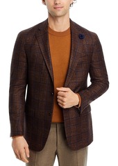 Hart Schaffner Marx New York Plaid Regular Fit Sport Coat