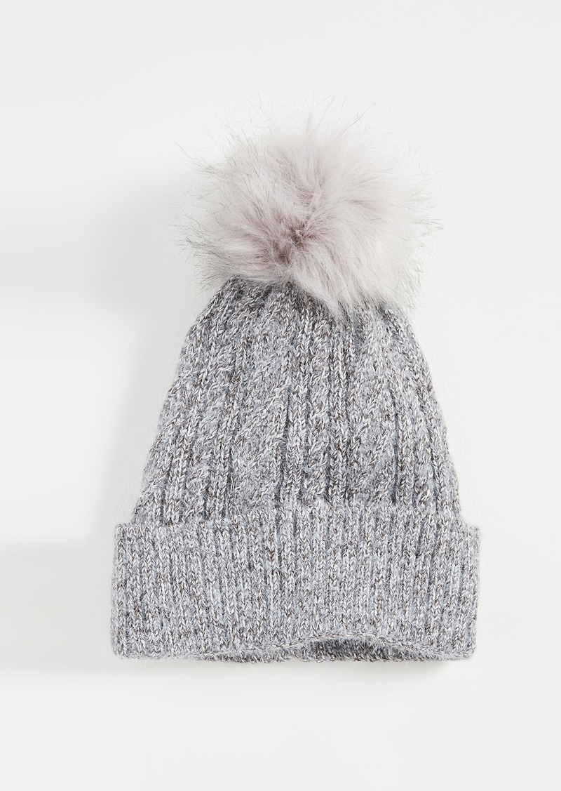 Hat Attack Classic Cable Pom Hat