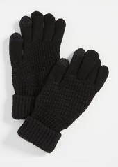 Hat Attack Lined Knit Touch Screen Gloves