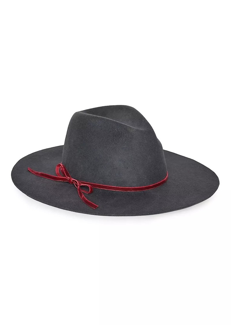 Hat Attack Ruby Wool Fedora