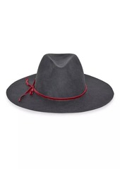 Hat Attack Ruby Wool Fedora