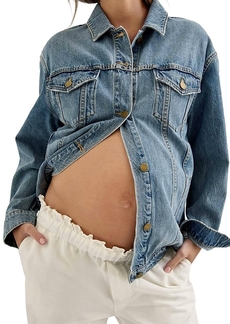 Hatch Collection Classic Maternity Jean Jacket