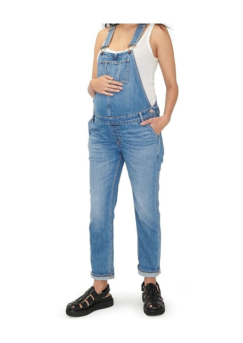 Hatch Collection Denim Maternity Overall