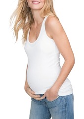 Hatch Collection Ribbed Maternity Tank Top