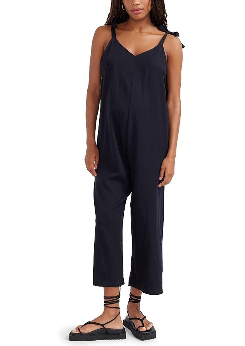 Hatch Collection The Shyla Maternity Sleeveless Jumpsuit