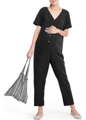 HATCH The Noelle Maternity Nursing Friendly Jumpsuit