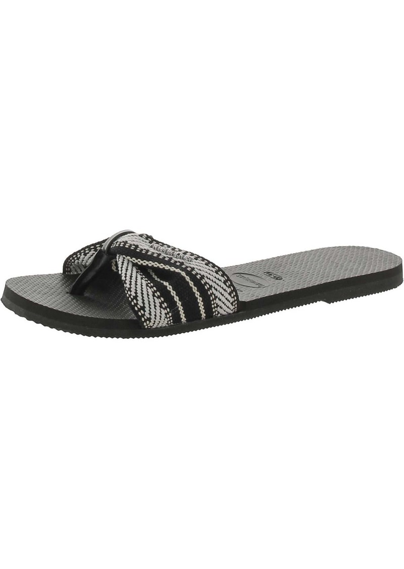 Havaianas Alpargatae Womens Flat Slip On Thong Sandals