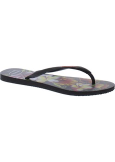 Havaianas ALPARGATAS Womens Flat Slip On Flip-Flops