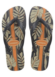 Havaianas Aloha Flip Flop in New Graphite/Lead Grey at Nordstrom